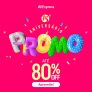 Cupons 15° Aniversário Aliexpress