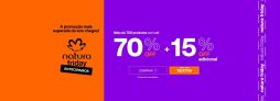 Natura Friday – Mais de 700 produtos com até 70% OFF + 15% OFF adicional com cupom