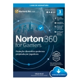 Norton Antivírus 360 for Gamers para 3 Dispositivos, Digital para Download – 21415189