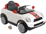 Mini Carro Elétrico Infantil Mini Cooper – com Controle Remoto 2 Marchas Emite Sons Kiddo
