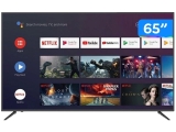 Smart TV 4K HQLED 65” JVC LT-65MB708 Android – Wi-Fi Bluetooth HDR 4 HDMI 3 USB 4 Anos de Garantia