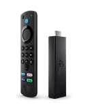 Amazon MAX Fire TV Stick 4K Max B08MQZXN1X 3ª geração controle de voz 8GB preto com 2GB de memória RAM
