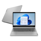 Notebook Lenovo Ultrafino Ideapad 3 AMD Ryzen 5 8GB 256gb SSD W11 15.6” Cinza
