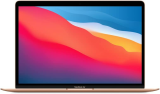 Apple notebook MacBook Air (de 13 polegadas, Processador M1 da Apple com CPU 8‑core e GPU 7‑core, 8 GB RAM, 256 GB) – Dourado