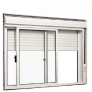 Janela De Alumínio 2 Folhas C/ven Integrada Classic- 120×150