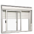 Janela De Alumínio 2 Folhas C/ven Integrada Classic- 120×150