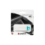 Pen Drive 64GB DataTraveler Exodia Kingston, USB 3.2, Branco – KC-U2G64-5R