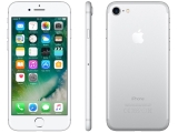 iPhone 7 Apple 128GB Prateado 4G Tela 4.7” Retina – Câm. 12MP + Selfie 7MP iOS 10 Proc. Chip A10 Prata