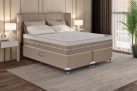 Cama Box + Colchão Castor King Premium One Face Tecnopedic 193x203x57cm