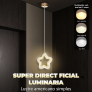 3 Cores(110V-220V) ILIFE Pendente Cristal Oval Elipse Moderno Dourado Luminária 15W Bivolt