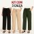 Kit 3 Calças Pantalonas Femininas Cintura Alta Tecido Duna Elegante