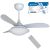 Ventilador De Teto Ventisol Sunny inverter Com Controle Branco