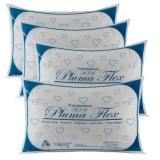 kit 4 Travesseiro Silicone Misto Antiacaro Antifungos, Macio, Ótimo custo Beneficio, confortável