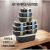 Kit Conjuntos de Pote Plástico Para mantimentos e Cozinha 10 peças – Diversas Cores