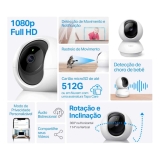 Câmera De Segurança Tp-link Tapo Tc70 Br Wi-fi Branco