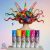 Kit Spray Colorido Fluorescente Cabelo Corpo Tinta Temporária Carnaval Festa Show Cosplay Seguro