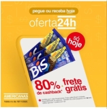 BIS AO LEITE CX C/20 126G LACTA