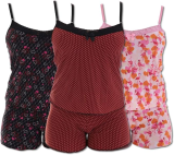 Kit com 3 Baby Dolls Thaís Liganete