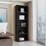 Estante Livreiro Suiça Preto Casa Moderna – Casa Moderna Movelaria