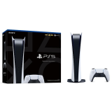 Console Playstation 5 Sony, SSD 825GB, Controle sem fio DualSense, Edição Digital, Branco – 1214B