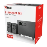 Caixa de Som Trust Avora com Subwoofer 2.1, 18W, Preto – 20442