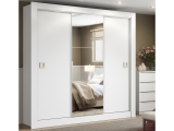 Guarda-roupa Casal 3 Portas Madesa – City 1056-1E com Espelho
