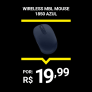 Mouse Wireless 1850 Azul – Microsoft