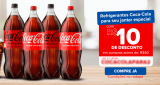 Refrigerantes Coca-Cola com cupom de R$ 10,00 de desconto em compras acima de R$ 40,00