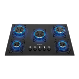 Cooktop À Gas Mondial CTG-02 5 Queimadores GLP Preto Bivolt
