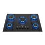 Cooktop À Gas Mondial CTG-02 5 Queimadores GLP Preto Bivolt
