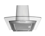 Coifa de Vidro Multilaser 127V Inox 234W 60cm 2 Lâmpadas de LED 3 Níveis de Sucção e Indicado para Fogões de até 4 Bocas – CE067 Prata