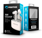 Fone De Ouvido Bluetooth Positivo T01 Tws Branco