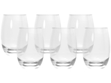 Jogo de Copos de Vidro 6 Peças 465ml Nadir – SM Aruba