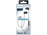 Fone de Ouvido Bluetooth Philips Upbeat – SHB3595BK/10 Intra-auricular com Microfone Preto