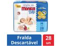 Fralda Turma da Mônica Baby Tam. M 4 a 9kg – 28 Unidades