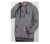 Moletom Flanelado Fechado DC Shoes Shoecousa Cinza