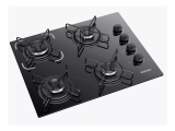 Fogão cooktop gás Itatiaia NG 4 bocas preto 127V/220V