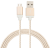 Cabo Micro USB Nylon Reforçado 1,5 MT MIC15G Geonav Dourado