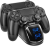 Estação de Carregamento Oivo PS4 – Controle PS4 e Carregador Dualshock 4 – até 1,8 Horas de Carregamento