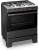 Fogão 5 Bocas Esmaltec Ideal Super a Gás com Mesa Inox Preto