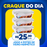 Jogo 4 Potes de Vidro Hermético Marmita Tampa 4 Travas 640ml – DONA LAURA