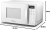 Panasonic Micro-ondas 21L Branco 127v NN-ST25LWRU