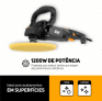 WAP Politriz Rotativa WF PR01 Ergonômica Com Empunhadura Angular 7” 1200W e 6 Velocidades 127V