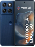 Smartphone Motorola Edge 60 5G – 512GB 24GB (12GB RAM+12GB Ram Boost) Tela Quad-Curve moto AI 50MP Sony Camera ultrarresistencia militar IP68 + IP69 – Azul Marinho