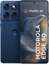 Smartphone Motorola Edge 60 5G – 512GB 24GB (12GB RAM+12GB Ram Boost) Tela Quad-Curve moto AI 50MP Sony Camera ultrarresistencia militar IP68 + IP69 – Azul Marinho