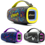 Caixa de Som Bluetooth Portátil 80W Potente Som Estéreo RGB TWS Praia Festa Viagem XTRAD XDG-343