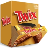 Chocolate Twix Original 30 Unidades de 15g