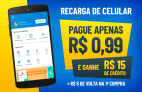 Pague R$0,99 e Ganhe R$15 em Créditos no RecargaPay para Recarregar Celular da operadora Tim, Oi ou Claro