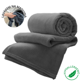 Manta Cobertor Casal Microfibra 1,80×2,00 Mt Varias Cores