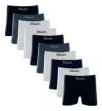 Kit Com 10 Cuecas Boxer Microfibra Sem Costura Mash